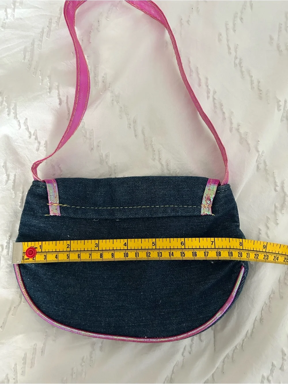 Vintage Dora The Explorer With Boots Denim Purse For Girls 2010 Nickelodeon VTG